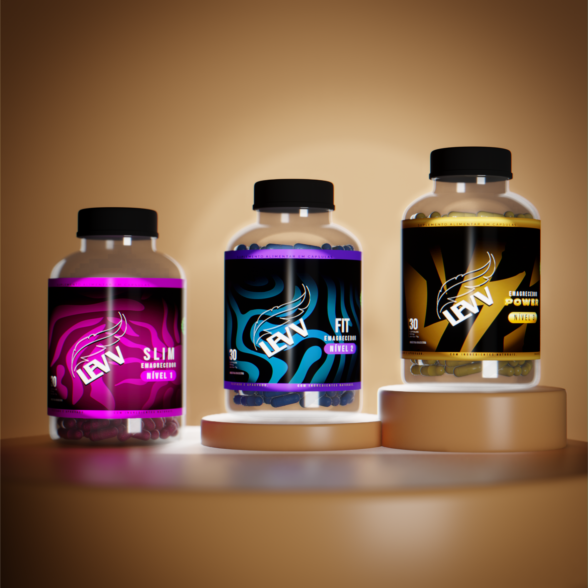 KIT PROMOCIONAL EMAGRECEDOR - LEVV