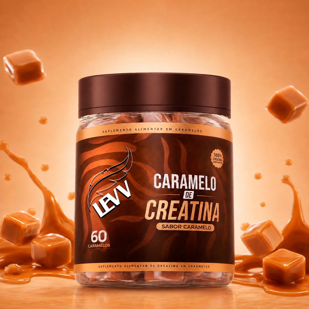 CARAMELO DE CREATINA - LEVV